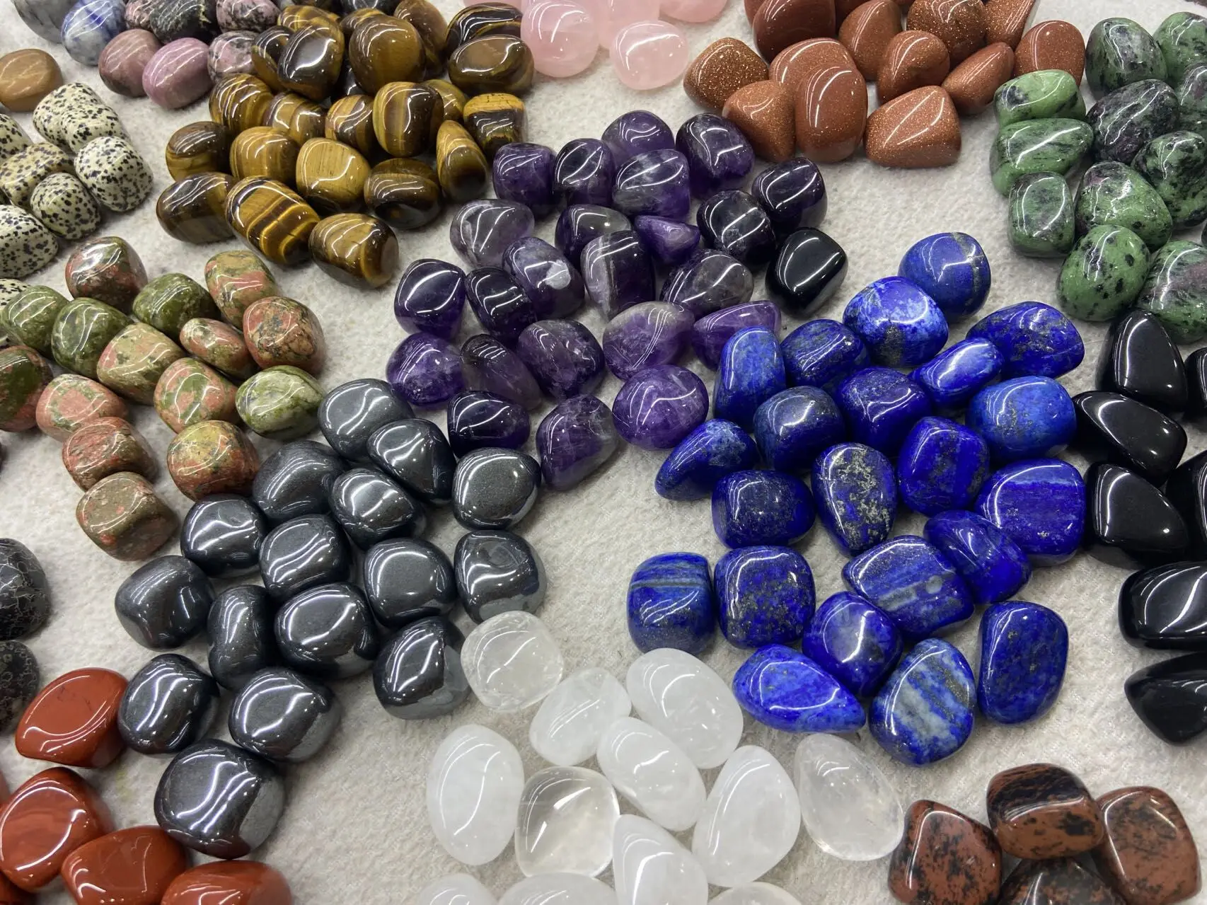 High quality Stone Craft natural stone  2-3cm irregular tumble stone