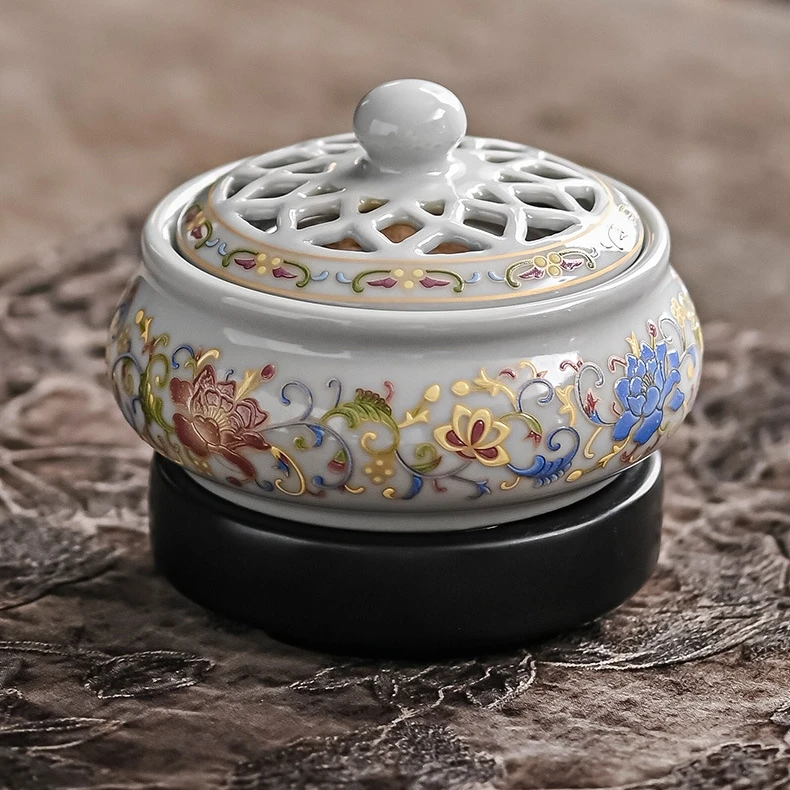 Factory Price Electric Incense Burner Timed 50-300° Essential Oil Stove Newest Home Aromatherapy REED DIFFUSER Censer