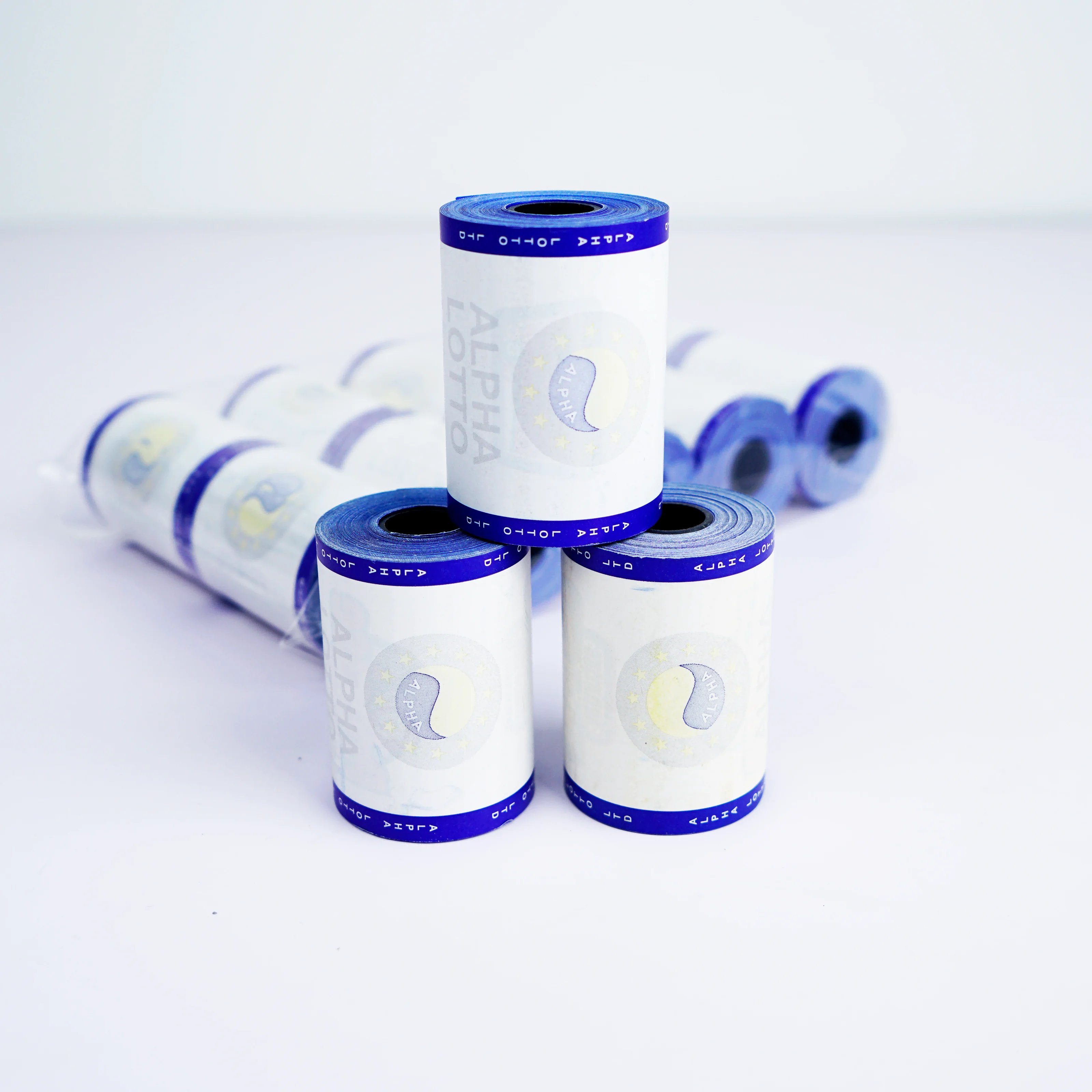 China Gold Medal Supplier BPA Free Cash Register Thermal Paper Roll 80X80 12 Core POS Paper Roll 3 1/8 X 230