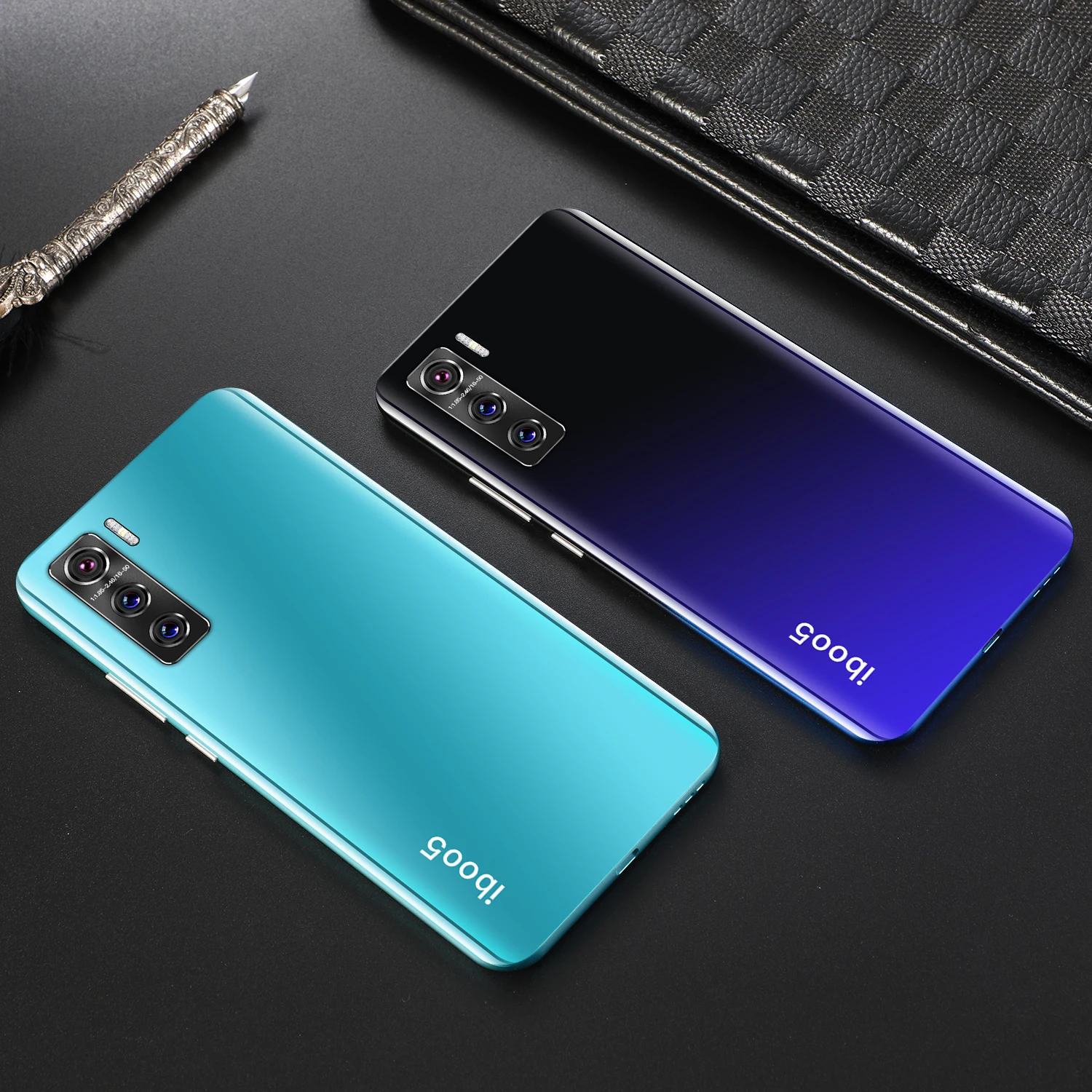  Iboo5 смартфон 10 core 6 7 'FHD 21MP + 48MP 12 Гб 512 1440x3040px мобильный Android 0 с распознаванием лица функцией отпечатка пальца