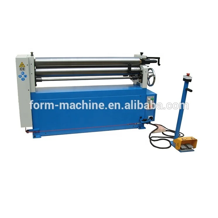 ESR-1300x1.5 electric slip roll machine and round duct bending machine motor driven rolling machine