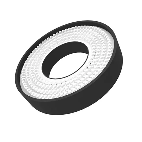 High Power Adjustable 107mm Inside Diameter LED Ring Shadowless Light Source for Machine Vision