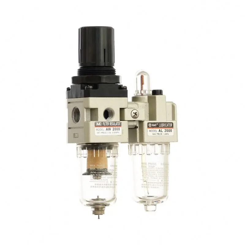 XMC AC2010-02 G1/4' pneumatic die-casting material air control valve filter regulator lubrication FRL