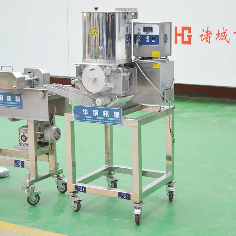 HUAGANG Industrial meat pie making machine hamburger making machine