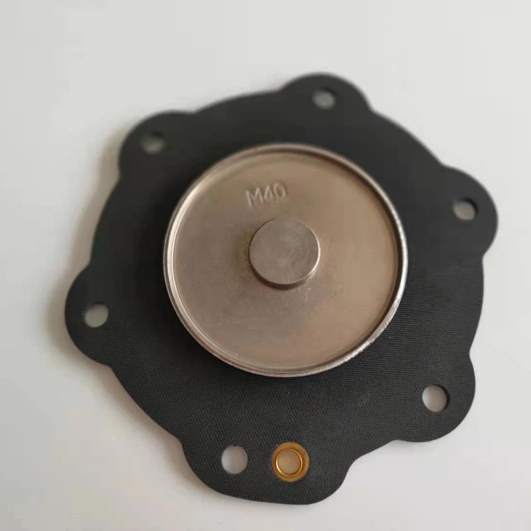 Hot Sale M40 Series Nitrile Nylon Solenoid Pulse Jet Valve Rubber Membrane Diaphragm