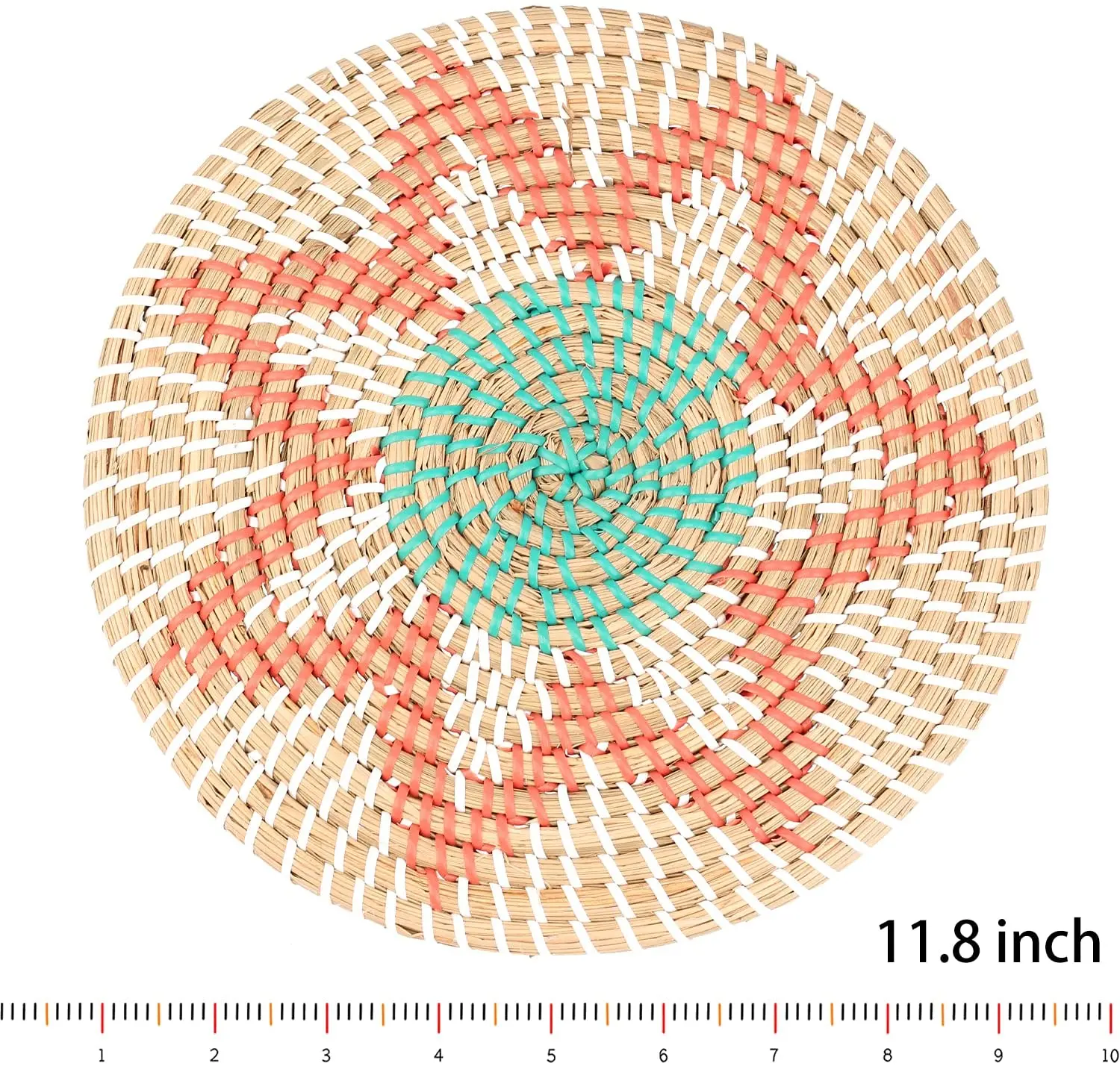 New style Round Seagrass Decor Wall Home Decor Seagrass Wall Hanging Baskets manufactured in Vietnam