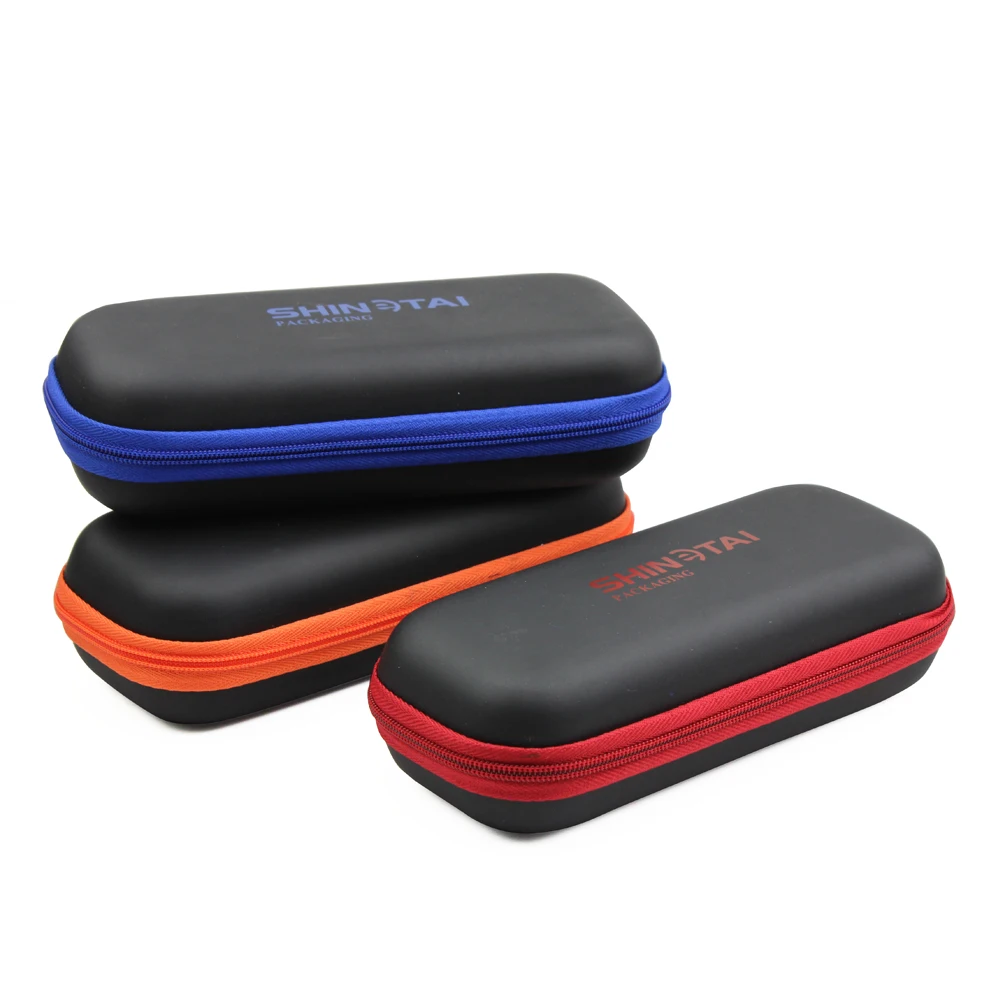 Wholesale Sunglasses Case Custom Made Eyeglass Case Zipper Carrying EVA Glasses Case