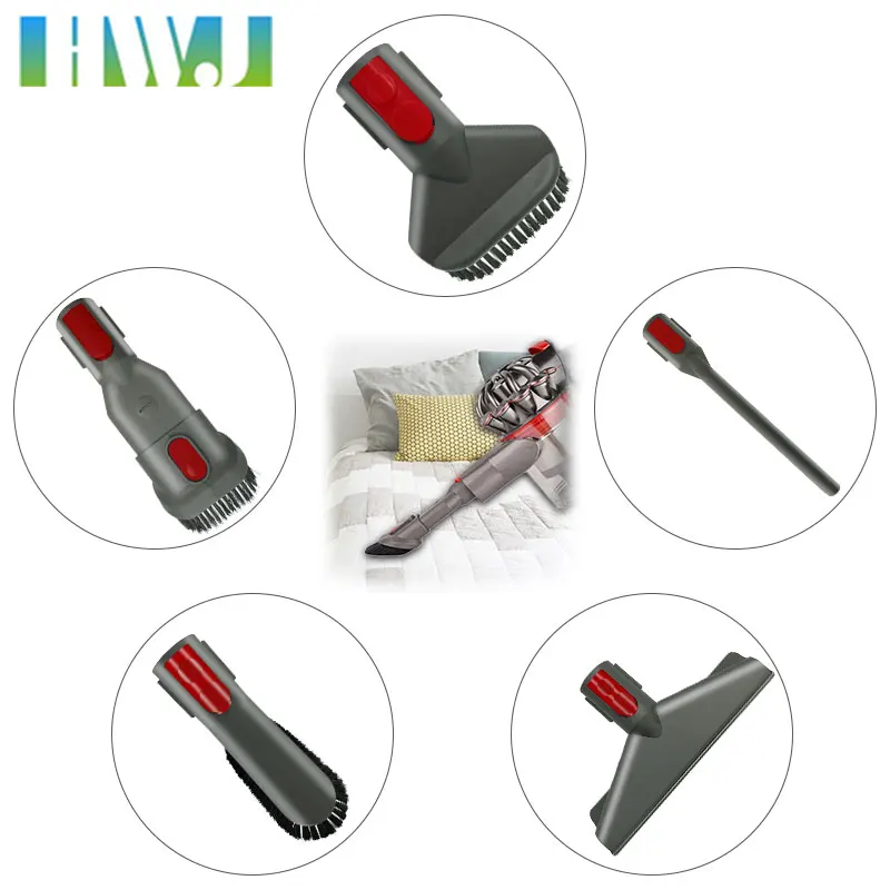 Cleaning Tool & Vacuum Attachments For Dysons V11 V10 V8 V7 Vacuum Cleaner Accessories Household Cleaning Dust Brush Kit (1600304125597)
