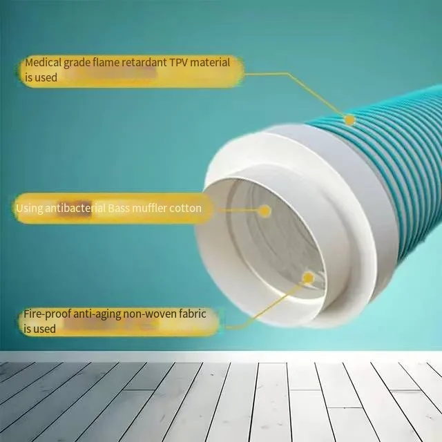 Ventilation Silencer Silencing Pipe Ventilation Silencer Silencing Pipe