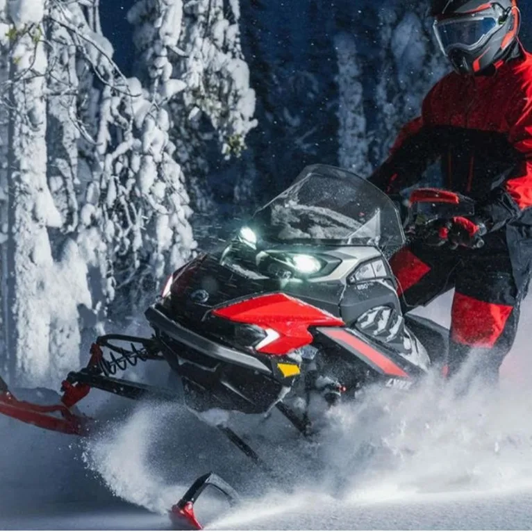 2025 Cross-Border Export Outdoor Ski Resort Adult Sled 900cc Snowmobile Track Mountain Style 200cc Cross-Country Snowmobile