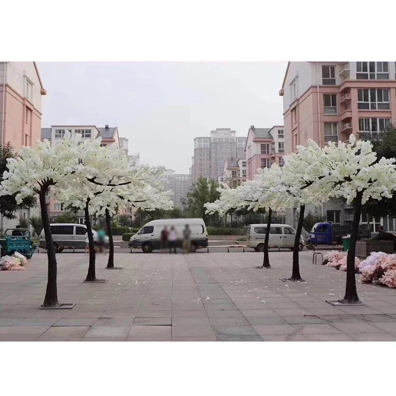 PJ548 Wholesale Artificial Blossom Flower Trees for Wedding Festival Event Decoration