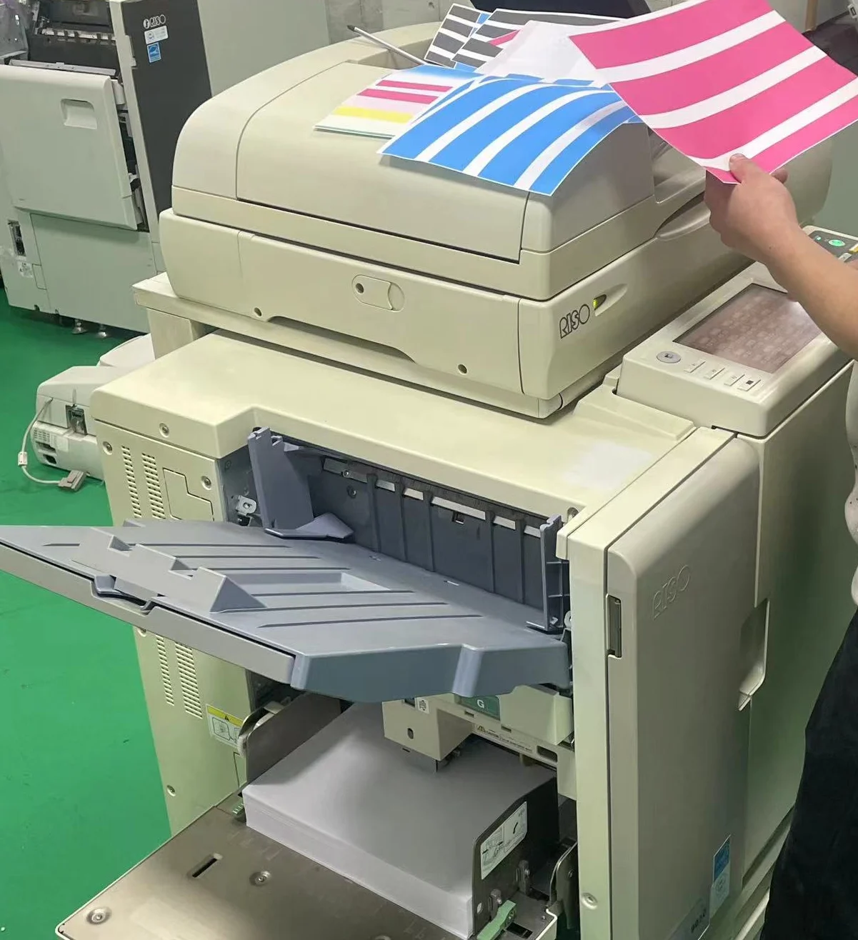 Используемый принтер для Riso Comcolor 7050 7110 7150 7200 7250 9050 9150 копировального аппарата