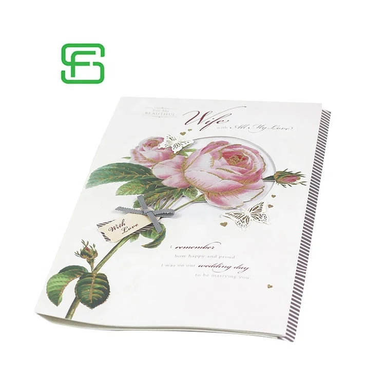 Wedding Customised Printing Greeting Cards Wedding Invitation Card Postcard