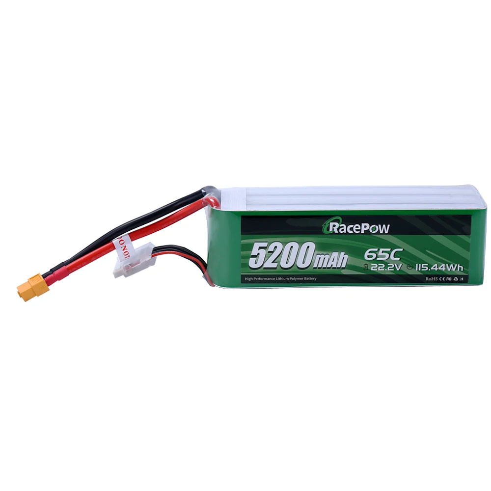 Lipo Rc батарея 5200 мАч 6S 22 2 в 65C аккумуляторные блоки с разъемом XT60 XT30 для радиоуправляемого вертолета самолета
