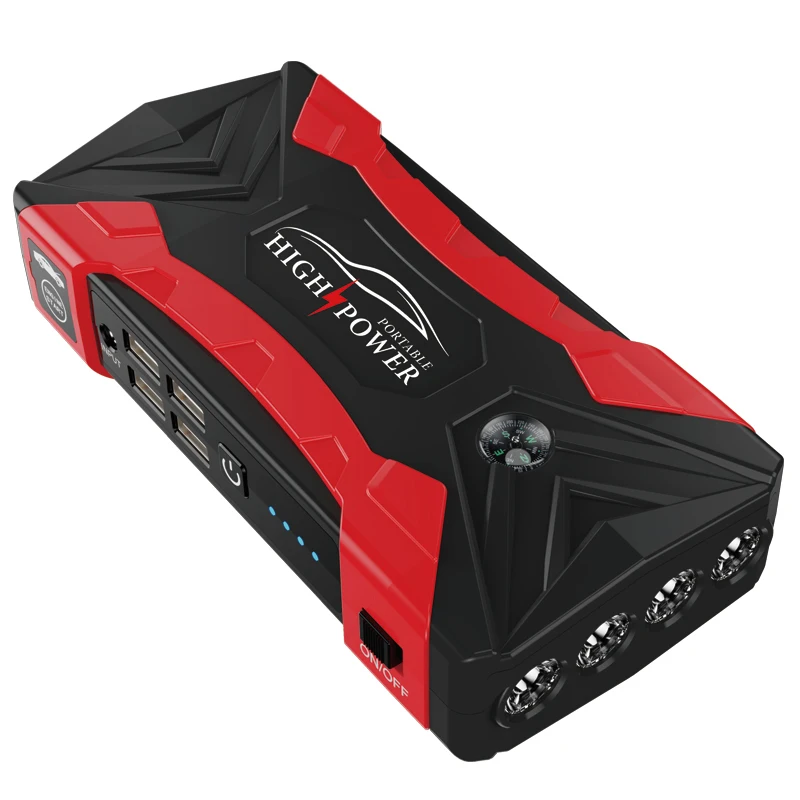 Gilgle 99800mAh Car Power Bank 4 in 1 car battery jump starter for Yacht Motorcycle SUV