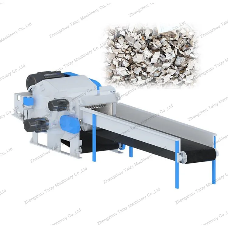  Factory Price Professional Industrial Electric Drum Wood Chipper Shredder
