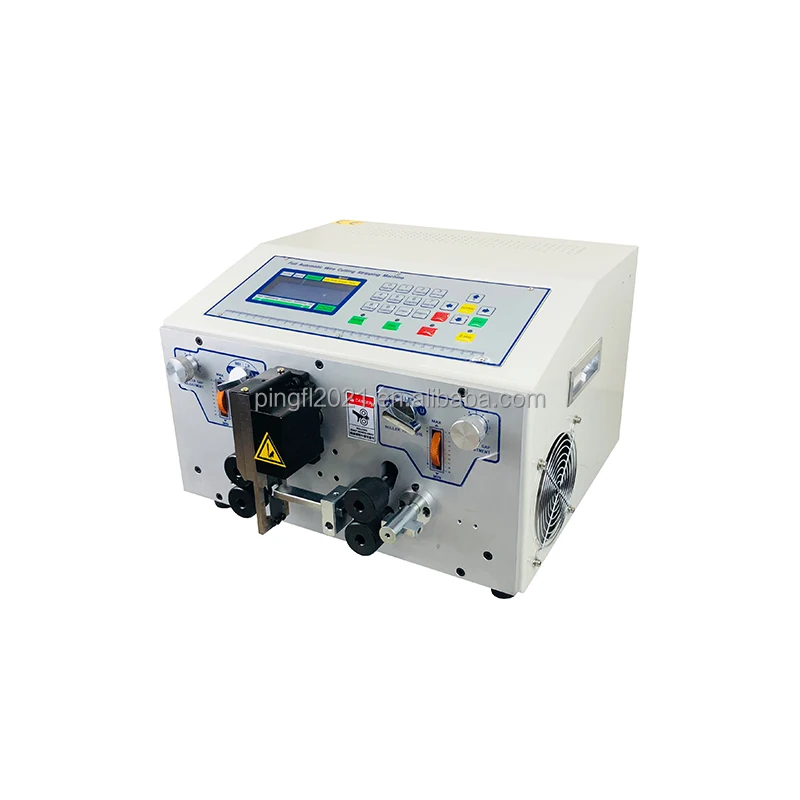 PFL-05F High Efficiency Automatic Flexible Flat Cable Wire Stripping Stripper Cutting Machine