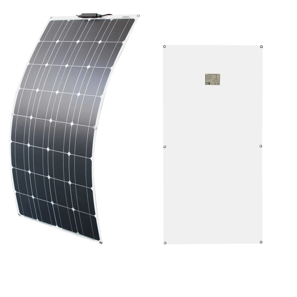 16V 100W Flexible Solar Panel System for yacht camping