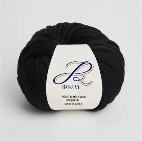 
5mm Thickness 21Micron 66s 100% Australian Merino Wool Yarn in Balls for Knitting Sweaters 