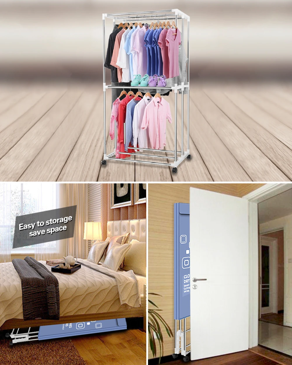 Более дешевая вешалка для стирки горячим воздухом потолочный Утюг другое компактное портативное мини-устройство электрические сушилки