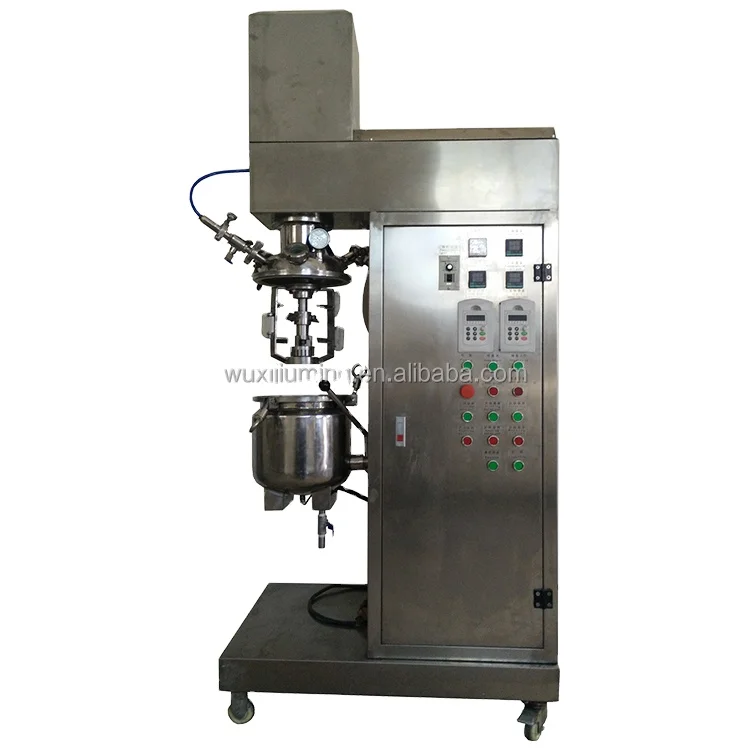 Cosmetic Homogenizer Emulsification Machine Engine Manufacturer Mixed Bottom Emulsification Tank Machine