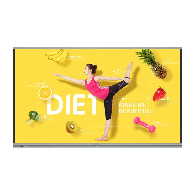 OEM Factory Interactive Whiteboard 55 Inch Interactive Panel For School