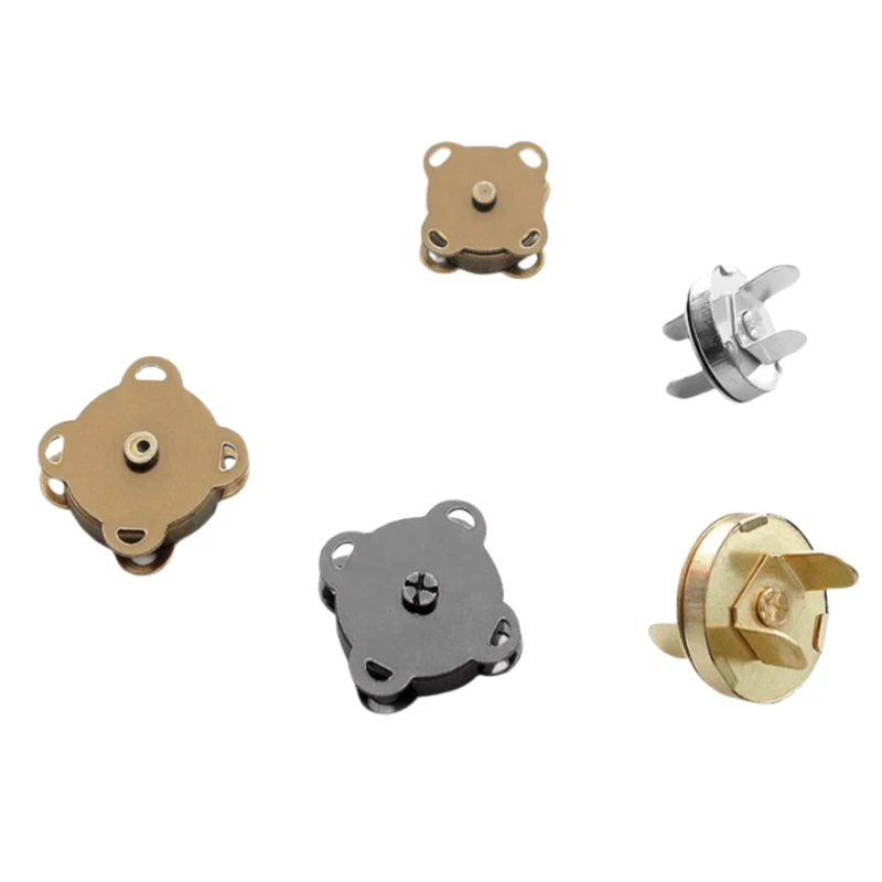 Most Popular 2024 Clothing Luggage Hardware Accessories Button Magnetic Bag Magnetic Button Badge Brass Magnetic Button