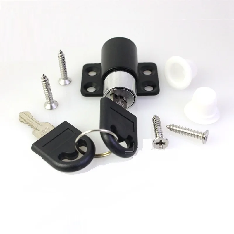 Door and window anti theft child safety protection lock for plastic steel window
