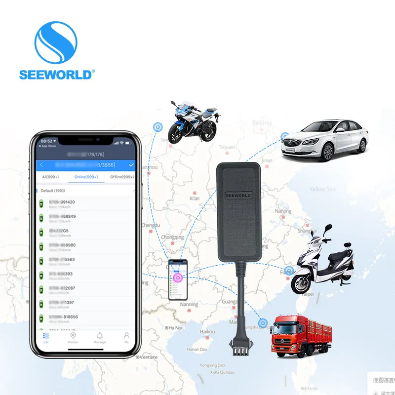  Скрытый GPS в автомобиле мини Gprs Gsm трекер автомобиля с Sim-картой и батареей для устройства отслеживания