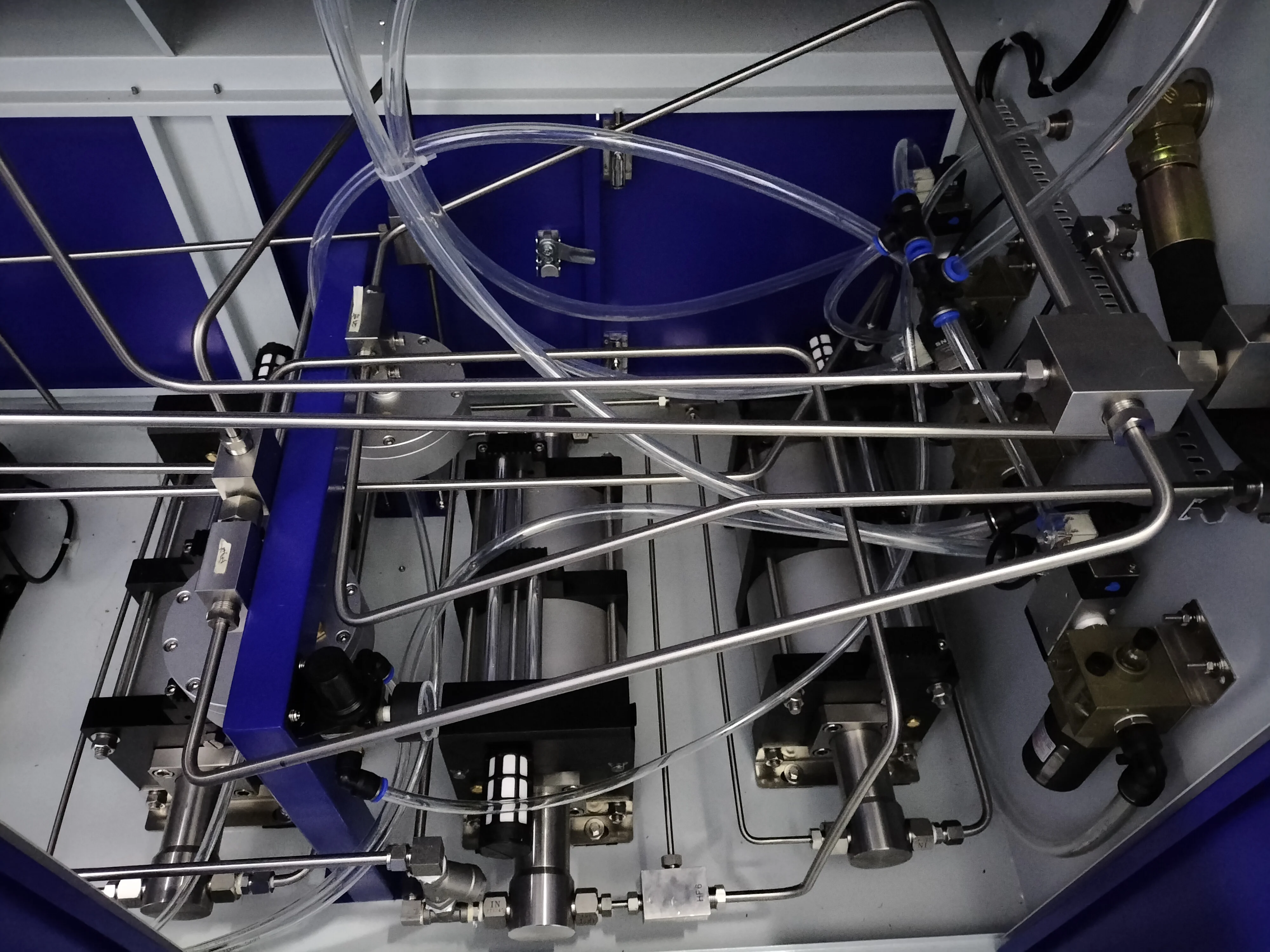 H2 Tank Cycle Burst Pressure Test Rig Hydraulic Pressure Test Machine