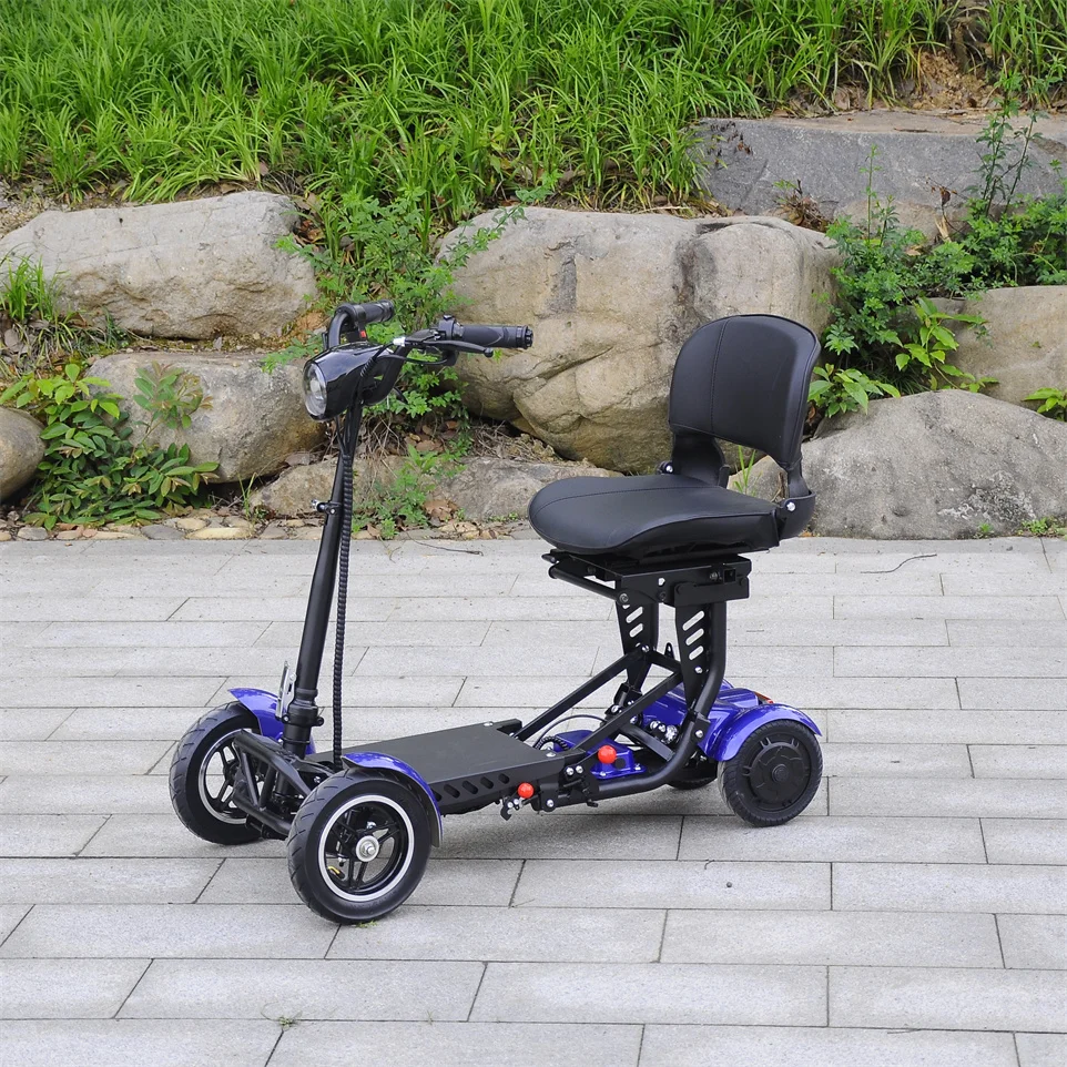 Stable steel frame adjustable handles and grips foldable fat tire electric bike