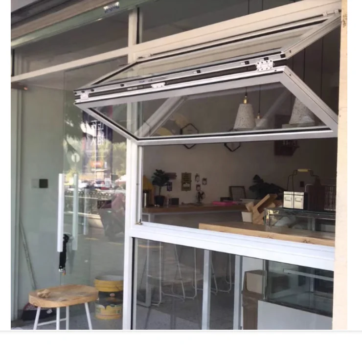 JBDhome Modern Triple Glazed Organ Folding Window Frameless High Quality Aluminum Folding Folding Window