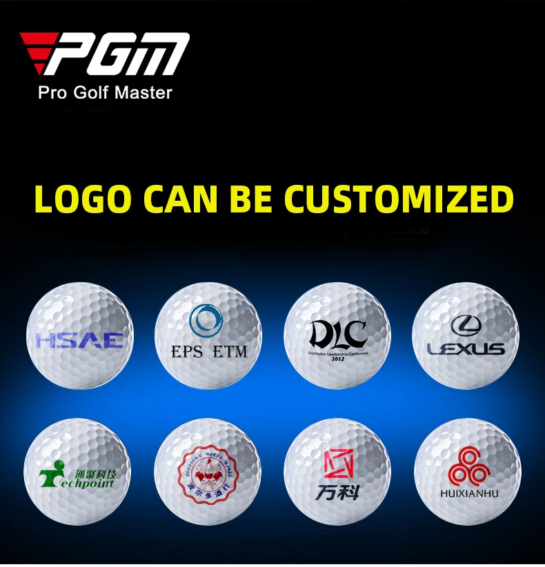 PGM Q003 wholesale practice blank golf balls training driving range custom logo golf balls