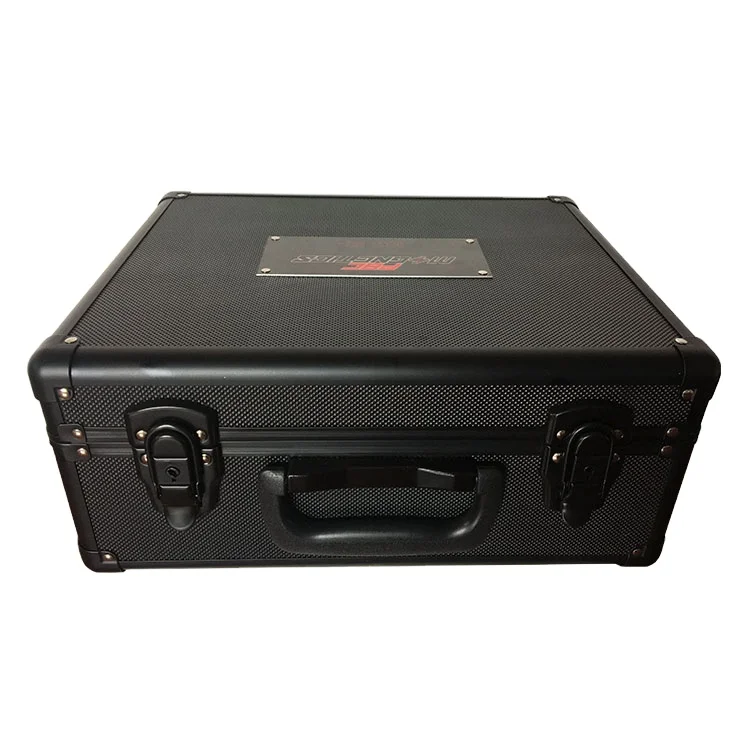 
new fashion aluminum hookah case with cut out foam insert 