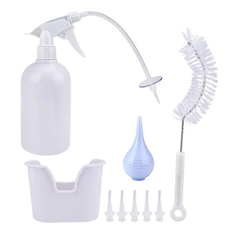 CE,ROHS 500ml Ear Wax Washing Kit Irrigation Ear Wax Removal Syringe Suction
