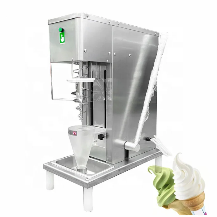 Easy Operation 750 W Ice Cream Mixer Mixing Machine For Strawberries/cantaloupe/bananas/kiwifruit/mango/nuts/chocolate