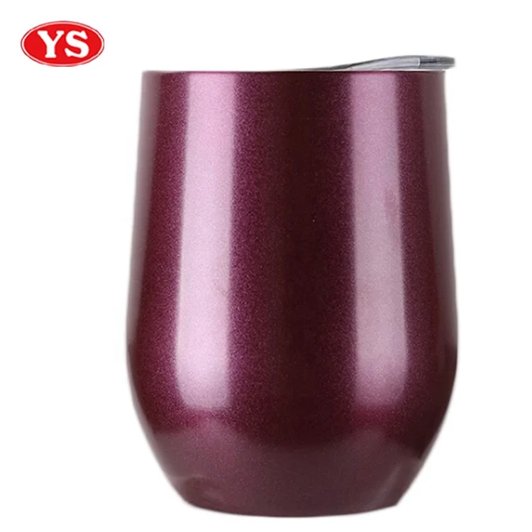 12 унций Двойная Стенка из нержавеющей стали дорожный стакан чашка