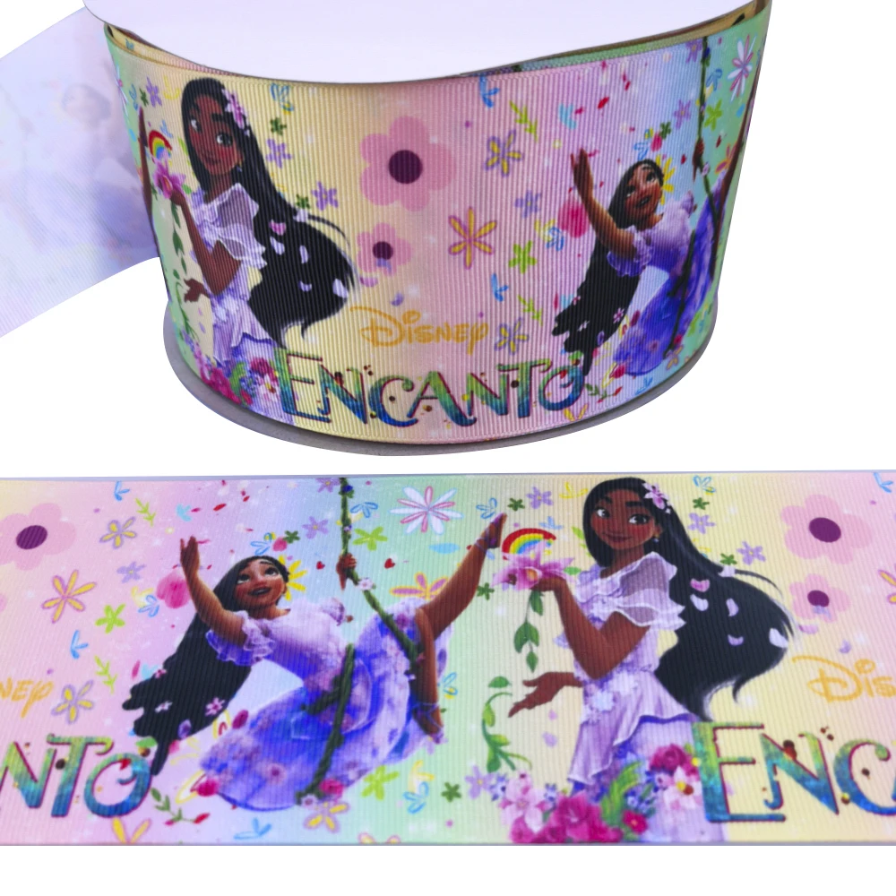 RIMIS Ribbons 75mm  Custom Printed Popular Movie Designs Grosgrain Ribbon For Gift