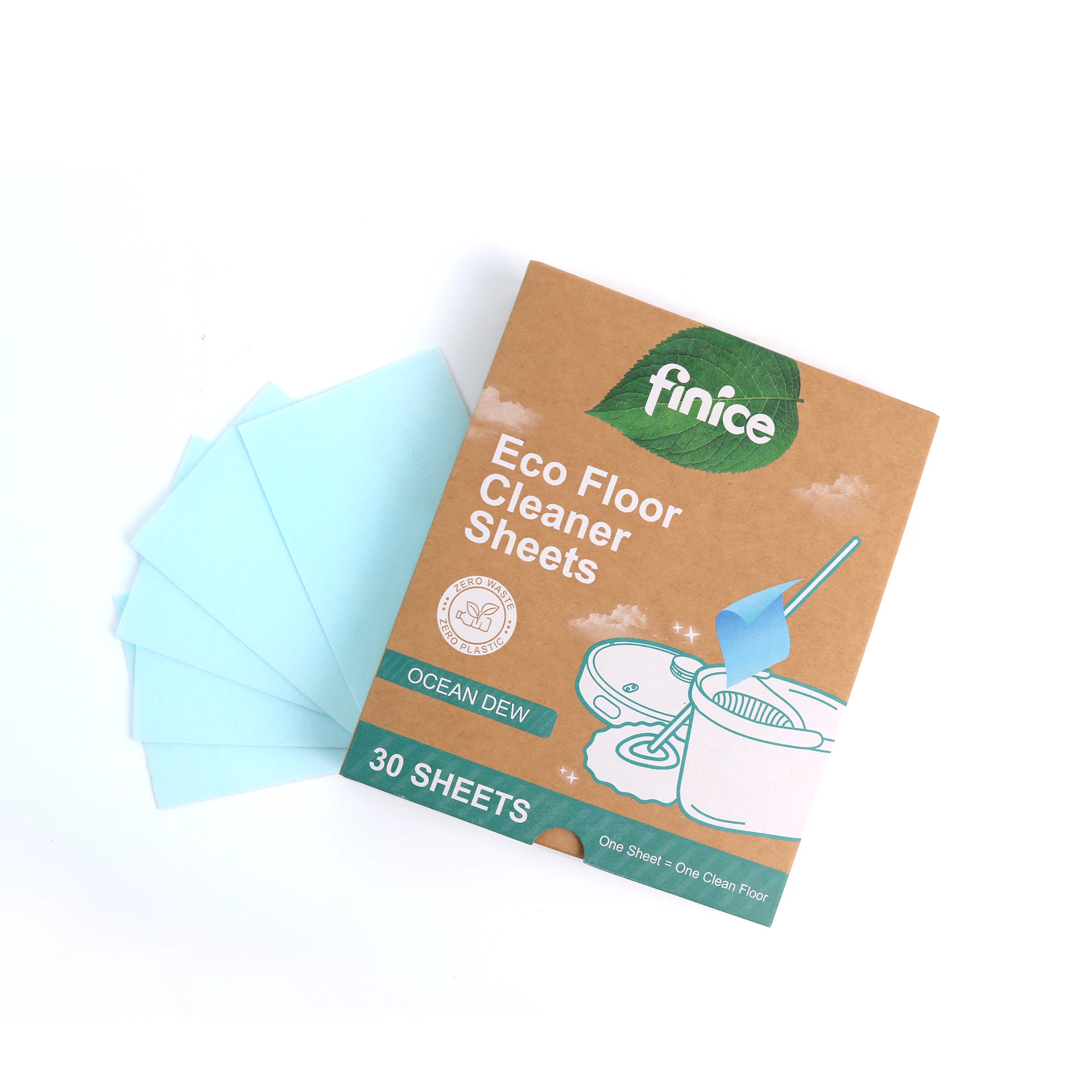 FNC938 OEM Household Hygiene Floor Cleaner Mopping Floor Wiping Tile wood Floor Cleaning Sheet