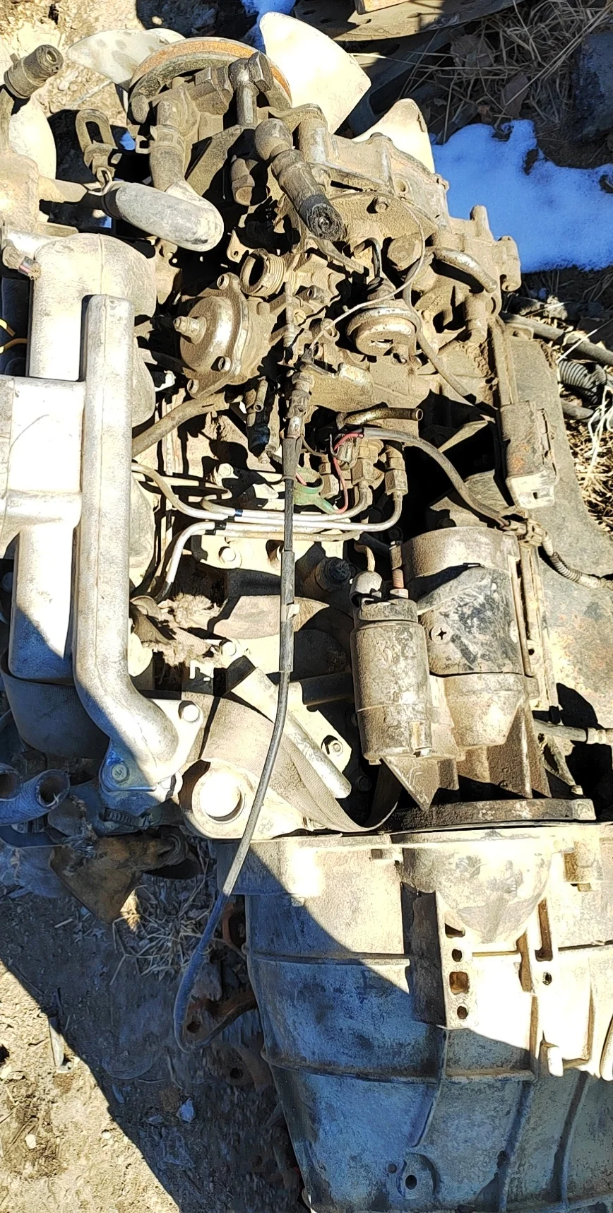 Used Motor qd32 Turbo Diesel Engine Truck Motor qd32 Turbo 4x2