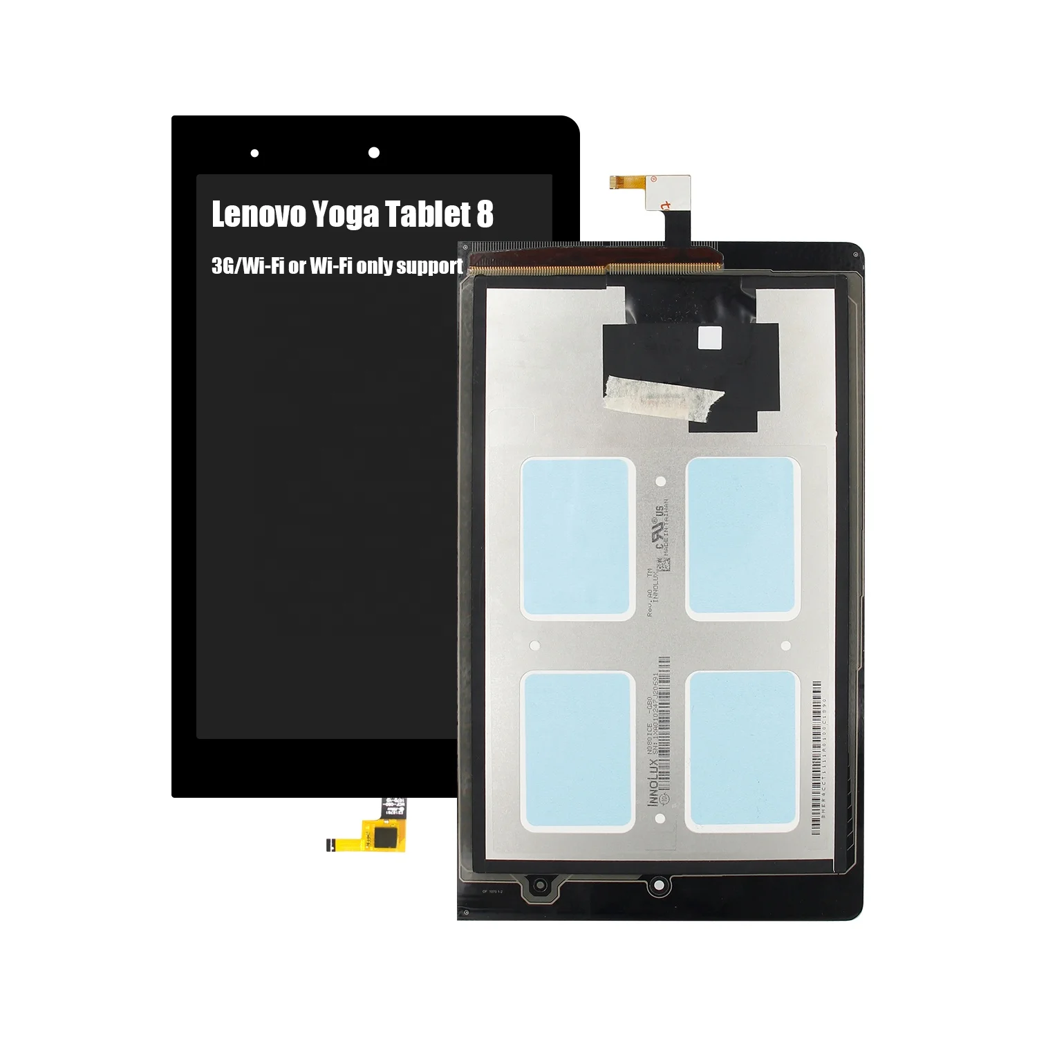 3G/Wi-Fi Tablet Lcd For Lenovo Yoga Tablet 8 B6000 60044 LCD Display For LENOVO Yoga8 Tablet8 Touch Screen Panal B6000-f 60043