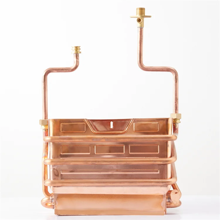 Oxygen-Free Copper Water Tank Copper Heat Exchanger Gas Water Heater Spare Part