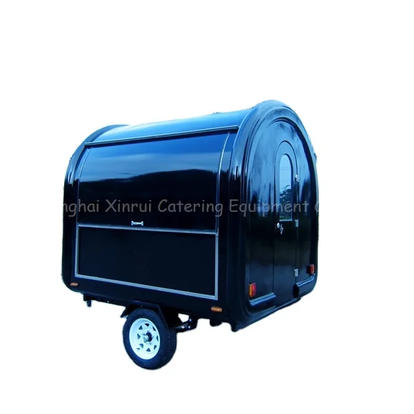 Mobile Electric Motorcycle Food Cart Fruit Vending Machine Restaurant Trailer Food Truck Fiber Glass China Car Restaurant 1 Unit