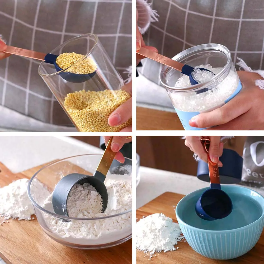 Kitchen gadgets tools Safe Food Grade 4pcs Measuring cup set