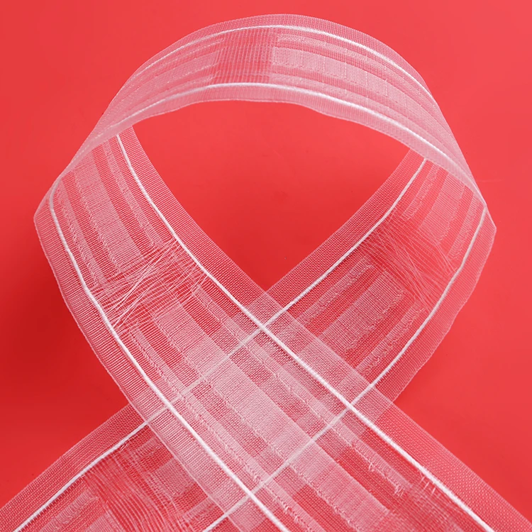 Hot sell assurance colorful durable and accessories in china ruffle curtain pleater tape