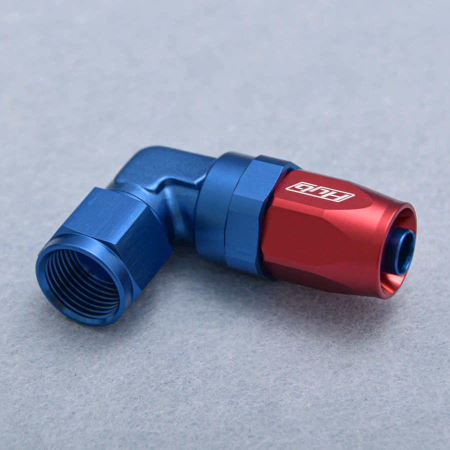 HYB 45 90 Degree Female Forged Elbow Hose End AN8 AN8090-8