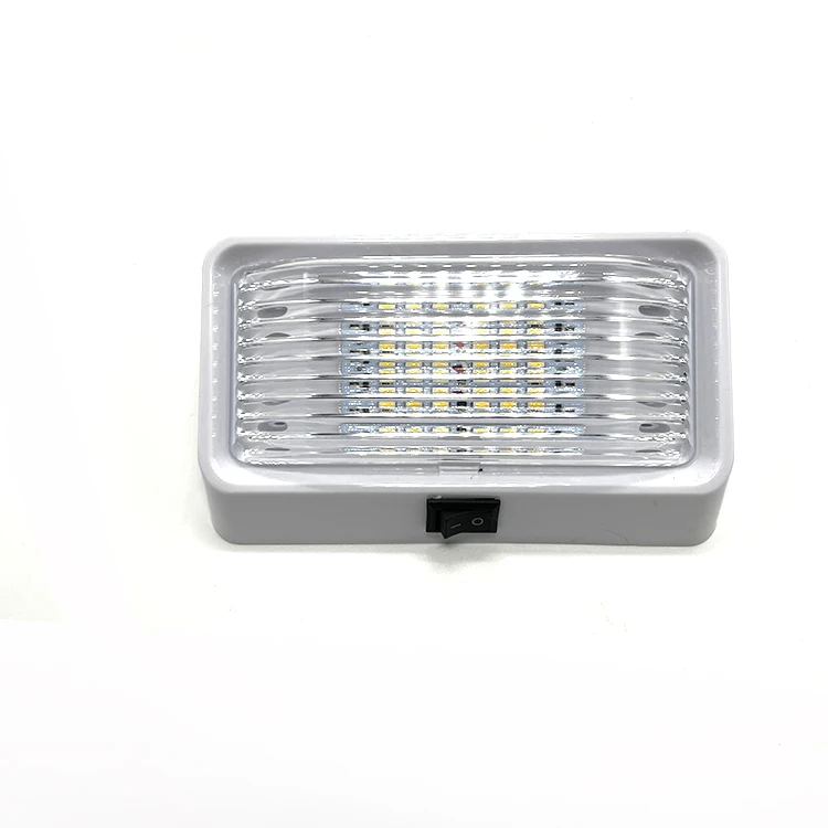 12V LED RV Light Exterior Porch 320 Lumens Waterproof For RVs Trailer Camper 5th Wheels Clear Amber Lenses Removable Replacement