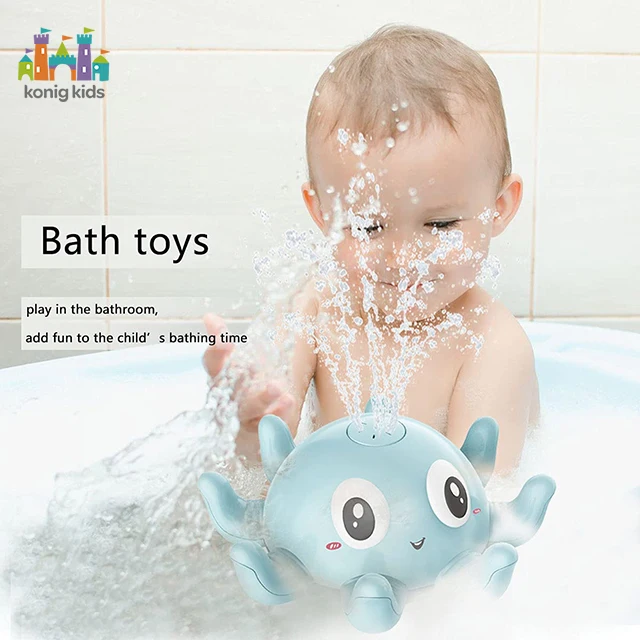 Konig Kids OEM/ODM Baby Bath Animal Toys Water for Kids Bathtub Water Squirt Toy Water Sprinkler Pool Toys