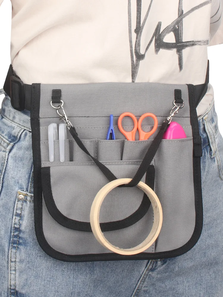 Oxford Salon Barber Pet Grooming Tool Bag Customized Logo Waist Pouch Bag for Pet Grooming Products