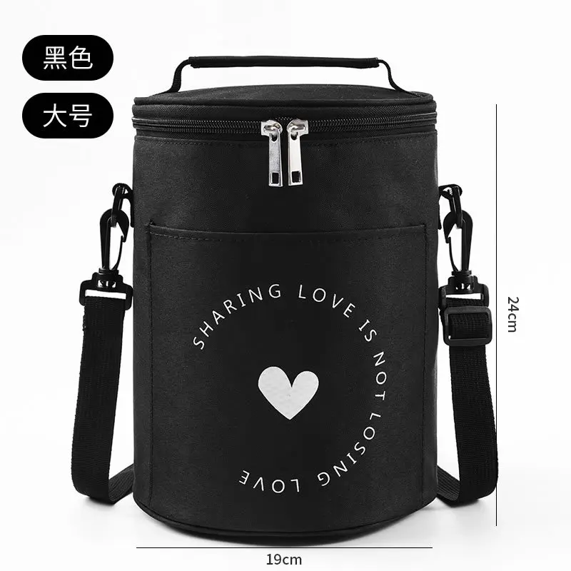 Cash Sale New Style Circular Oxford Portable Waterproof Food Dried Insulated Thermal Storage Picnic Backpack Lunch Cooler Bag